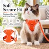 Breathable Mesh Pet Harness with Leash for Cats & Small