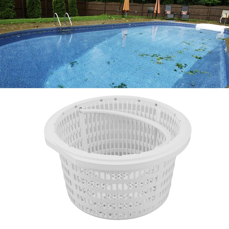 MUNEFE Skimmer Basket, Skimmer Basket with Handle, Automatic Skimmer Filter