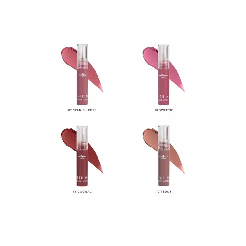 Italia Deluxe Mousse Matte Liquid Lipstick 12 Pc. Set Mix