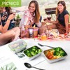 UPTRUST Stainless Steel Food Storage Containers | Leak Proof &