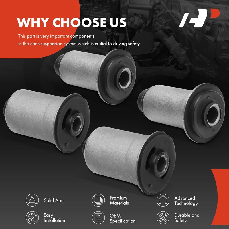 A-Premium 4 x Front Forward and Rearward Lower Control Arm