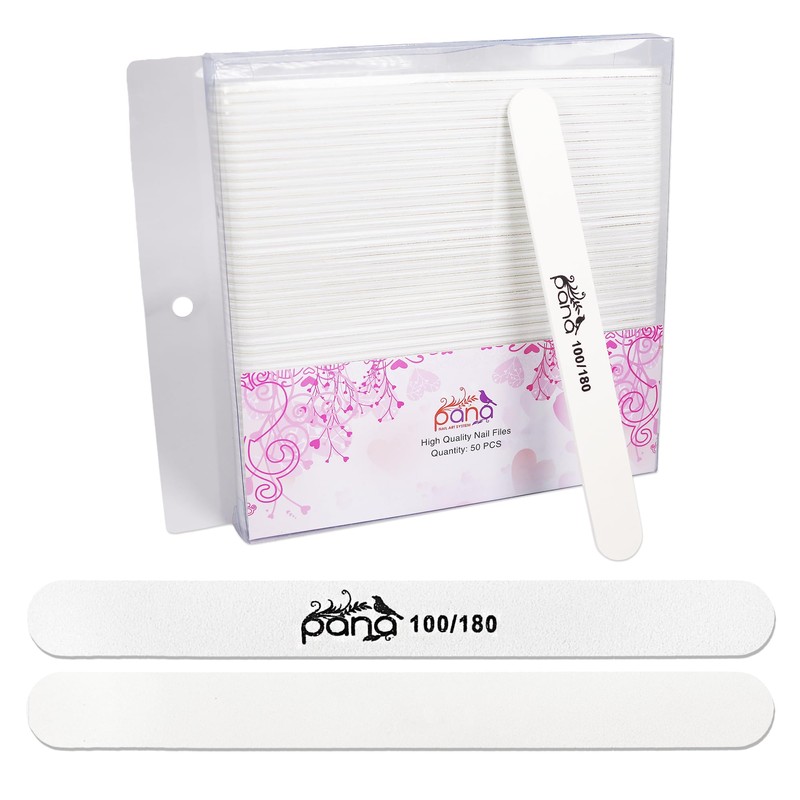 Pana (Grit: 100 x 180, paquete de 50 piezas) Limas