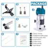 Router Tool, 110V 800W Compact Wood Router Tool for Woodworking,