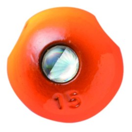 ハヤブサ(Hayabusa) タイラバ 無双真鯛フリースライド 真鯛専用テンヤ玉 潮斬鯛玉 18号 P560 オレンジ #14 1個