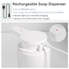 Automatic Foaming Soap Dispenser, Rechargeable Touchless Foam Hand Soap Dispenser