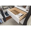 Easy Track 12" Drawer Closet Storage, White
