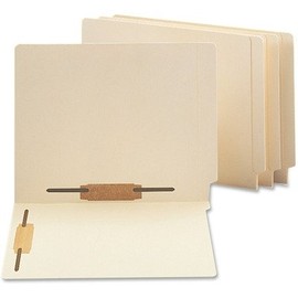 SMD34120 - Smead 34120 Manila End Tab Fastener File Folders with Reinforced Tab