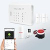 Snblzhef Tuya APP Remote Control WiFi+GSM Alarm System for Home