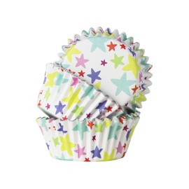 PME Cupcake Cases Foil Lined, Star Blast Pk/30