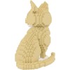 Larcele Cat Micro Building Blocks Animal Set, DIY Mini 3D