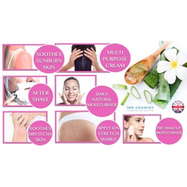 Aloe Excellence Face and Body Cream (Aloe Vera Regeneration Cream with Rose Hip Oil)