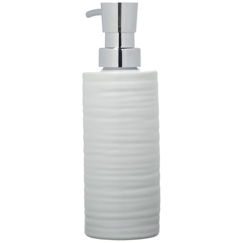 Wenko Mila Liquid Soap Dispenser Capacity 0.26 l White Ceramic