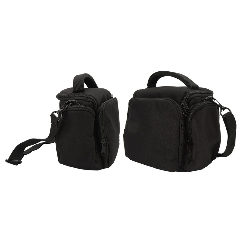 Black Single Shoulder Bag Handbag Multifunctional Waterproof Camera Messenger Hand