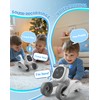 Dnenellr Robot Toy for Children, Remote Controlled Robot Toy, Programmable,