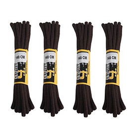 A&H Footwear Mens Grafters 140 cm Length Strong Work Hiking Round Shoelace Shoe Boot Laces (140CM (x1 Pair), Brown)