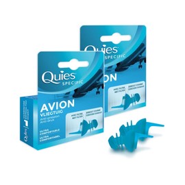 Gehörschutz Specific Flugzeug | Maximaler Komfort & Wasserdichtigkeit | Luftdruckregler | Schädlingsfilter | Flugzeug, TGV oder Berg | 2 x 1 Paar