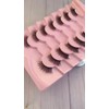 Set 7 Pares Pestañas Postizas Naturales Reutilizables