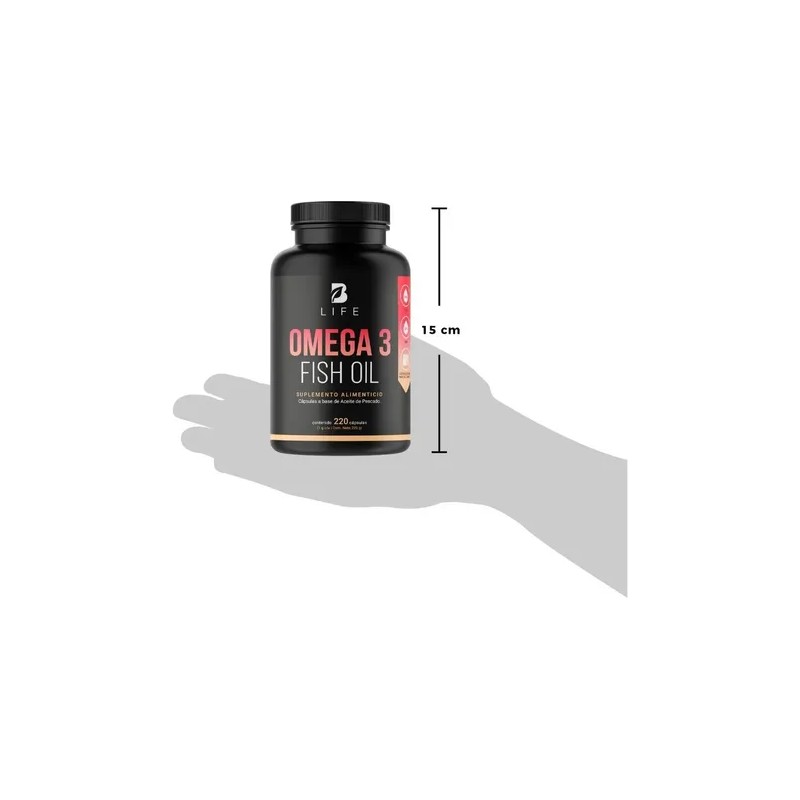 Omega 3 Fish Oil De 220 Caps. 100% Aceite De