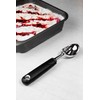 MasterClass Ice Cream Scoop with Soft Grip Handle, Stainless Steel,
