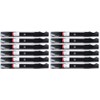 12PK 198-049 Mulching Blade 21" Replaces 742-0427 942-0741