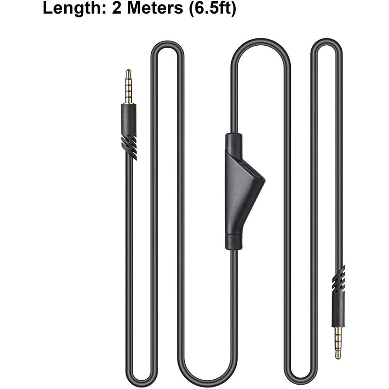 A10 Volume Control Cable Cord Plus ienza Microphone Foam Accessory
