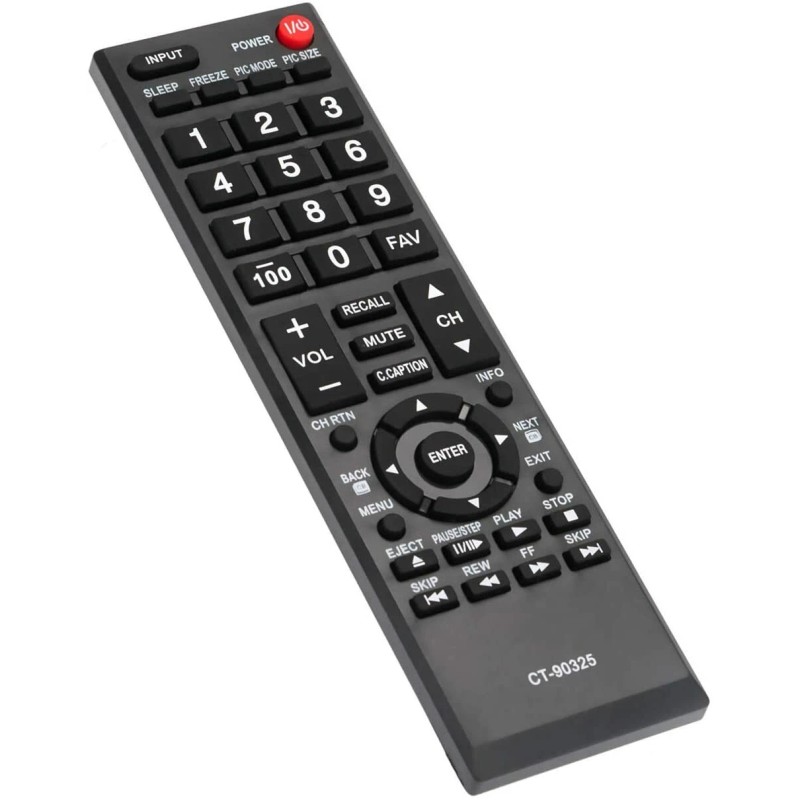 Unbranded CT-90325 Remote FOR Toshiba TV 32C100U2 32C100UM 32C110U 32DT1