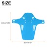 sourcing map Mountain Bike Mud Guard Front/Rear Mud Guards with