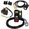 M MATI Handlebar Key Starter Relay Switch Kit for Honda