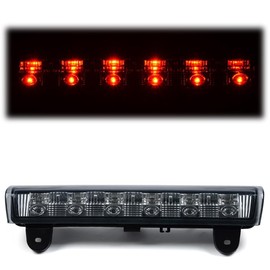 PIT66 LED 3rd Brake Light, Compatible with Chevy Suburban/Tahoe 2000-2006 (Except Barn Door)/Fit Gmc Yukon/Yukon Xl/Yukon Denali 2000-2006 (Except Barn Door) Smoke Lens Chrome Housing
