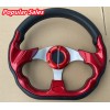 Tzvmny 13" Horn + Steering Wheel for Polaris Slingshot without