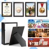 VOKOY 5 Pack 4" x 6" Shadow Box Frame, Small