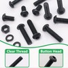 Twidec/633PCS M6 Bolt Assortment Kit 12.9 Grade M6x10/12/14/16/20/25/30/35/40/45mm Button Head