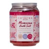 Moroccan Bath Salt Bottle Can, Damask Rose (8.8 oz (250
