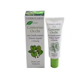 L'Erbolario Eye Contour Gel - Contains Plant Protein And Ginseng - Light, Non Greasy Cream - Helps Reduce Under-Eye Bags And Circles - Provides A Fresh Sense Of Well-Being - Paraben Free - 0.5 Oz