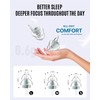 Ear Plugs for Sleep, Comfortable Reusable Noise Cancelling Earplugs, Hearing