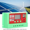 Solar Charge Controller PWM Solar Controller Regulator with LCD for