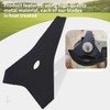 BERPSE (2 Pack) 530402967 3-Point Electric Edger Blade 8-1/2 Inch