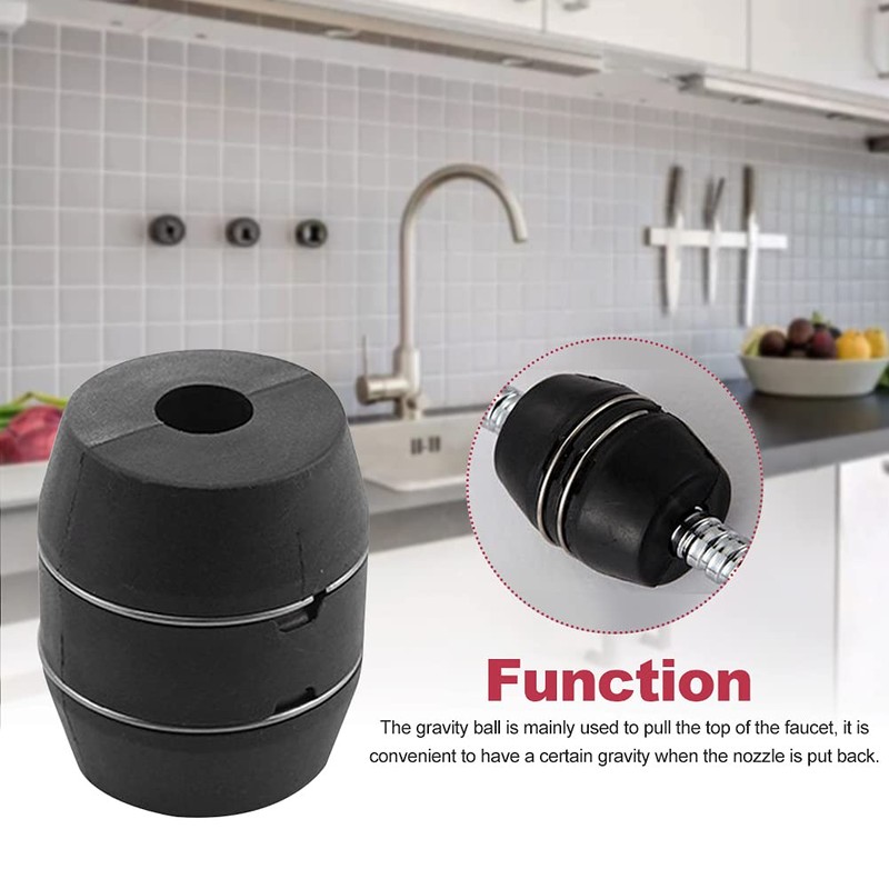 SYCOOVEN Pull Down Faucet Hose Weight Ball,Kitchen Sink Pull Out