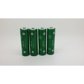 8 pieces AA 600mAh Ni-Mh Rechargeable Battery Garden Solar Landscape Path Lights (can replace >300mAh NiCd AA, 600mAh NiCd, or any 300 /600Ni-Mh cells with 100% longer running time)