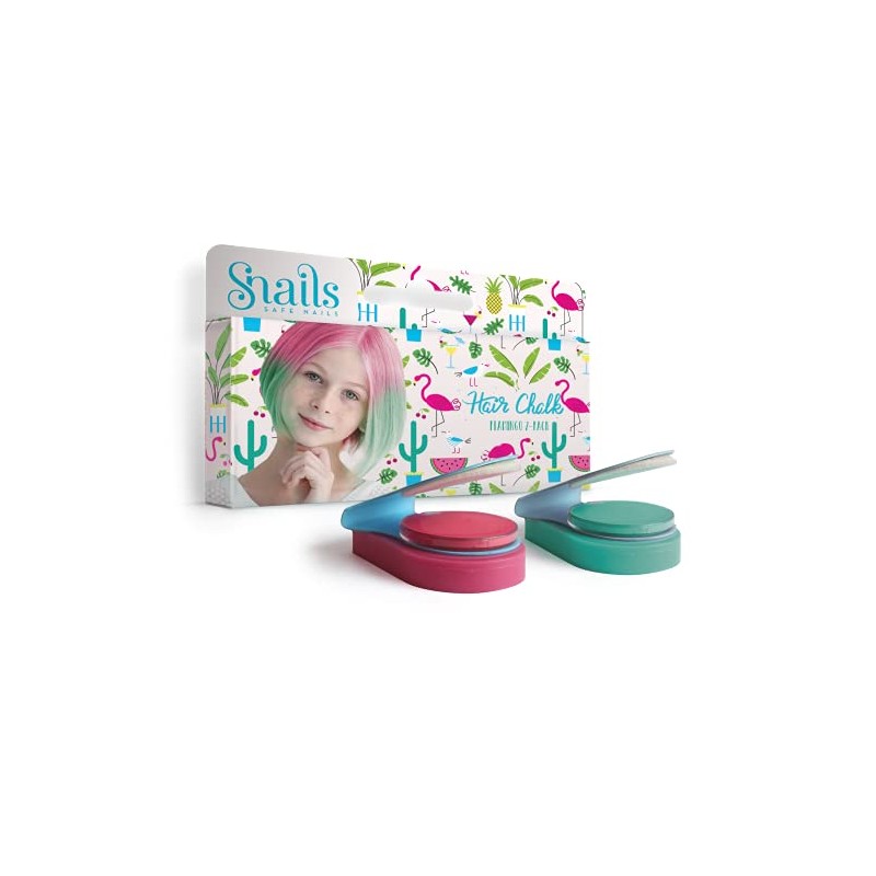 SNAILS Flamingo Hair Chalk Set of 2