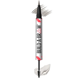 Maybelline Build A Brow 2 In 1 Eyebrow Pen And Gel 24 Hour Wear Black Brown