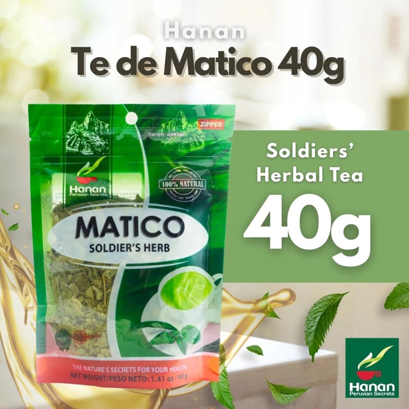 Hanan Matico Loose Leaf Tea Soldier's Herb - All Natural