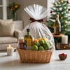 Morepack Easter Extra Large Shrink Wrap Bags for Gift Baskets,