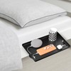Packool Bedside Shelf for Bed, Large Bed, Side Table Tray