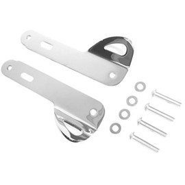 2014-2024 Chrome Tie Down Ring Clip Rings Bracket Mount Hardware Kit Harley Touring Street Glide Special Electra Ultra Classic Limited Low CVO # 93500011 Strap Brackets Secure Trailer Hauling