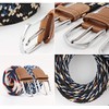 VPbao Canvas Belt Simple Mesh Belt Highly Stretchable Unisex Free