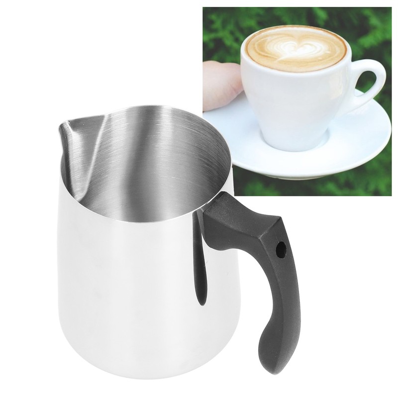 Milk Frothing Pitcher Stainless Steel Coffee Steaming Jug Latte Art
