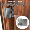 Handicap Expandable Door Hinges, Offset Door Hinges - 2 Swing