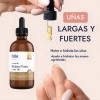 Aceite Orgánico Ricino + Almendras Puro Hebbe Cosmetics Crecimiento Cabello