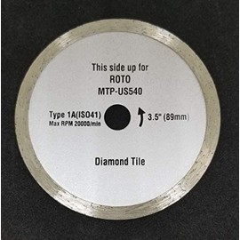 MTP Ultra-Saw 3.3" Diamond Blade for Ultra Saw Rotozip Tile, Concrete & Stone